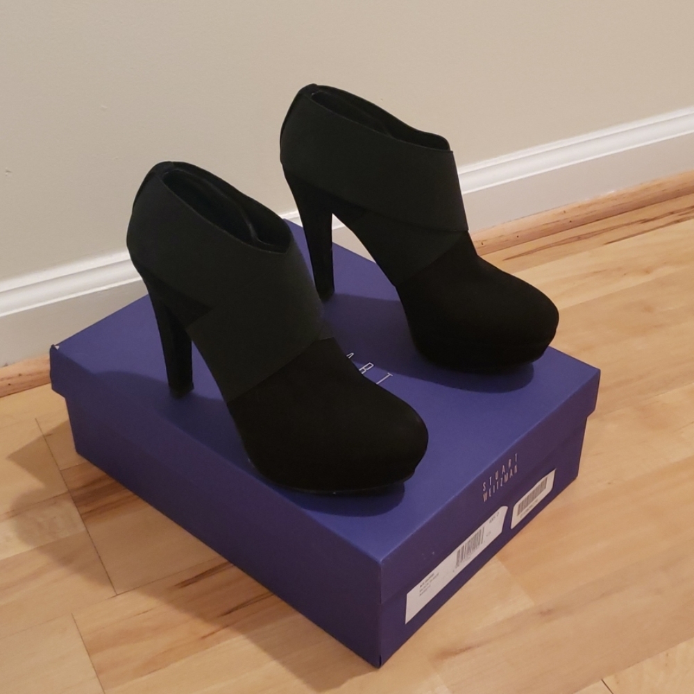 Stuart Weitzman Kilgore Platform Booties